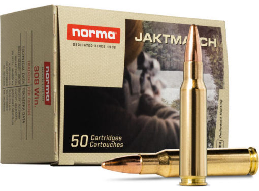 Norma Jaktmatch 308 Win 150gr / 9,7gHelmantel trening og jaktammunisjon