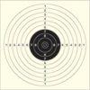 Sprint luftpistol skive