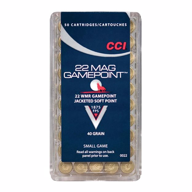 CCI 22WMR MAXI-MAG 40 GR GAME