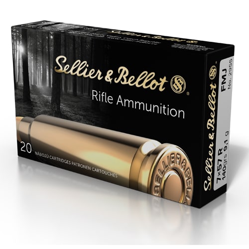 S&B 7x57R 140 GR FMJ 20/400.