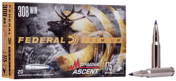 Federal Terminal Ascent 308 Win 175gr (20 pk)