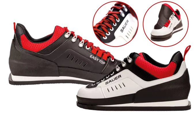 Sauer skyttersko Pistol Easy Top Black str.38