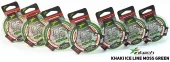 Intech Khaki Ice Line moss green 50m (0.223mm, 4,3kg)