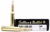 Sellier & Bellot Jaktammunisjon 6,5x55 140.gr SP