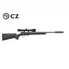 Brukt Låskasse CZ 457 Synthetic 22 LR rifle.