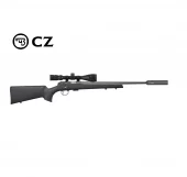 Brukt Låskasse CZ 457 Synthetic 22 LR rifle.
