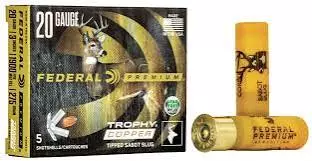 Federal Premium Trophy Copper Sabot Slug 20/76 (5 Pk)