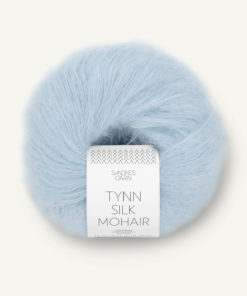 Tynn Silk Mohair Lys Blå 6012