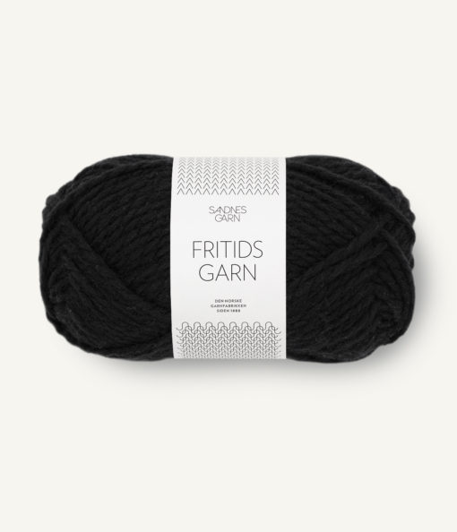 Fritidsgarn Sort 1099