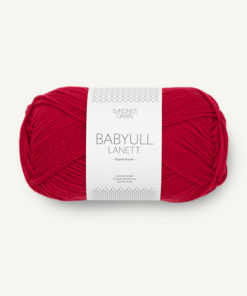 Babyull Lanett Rød 4128