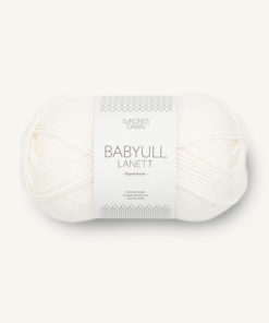 Babyull Lanett Optisk Hvit 1001