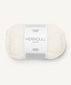 Merinoull Optisk Hvit 1001