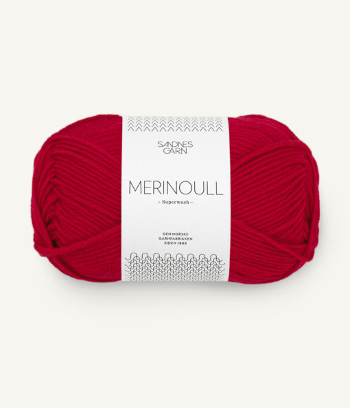 Merinoull Rød 4219