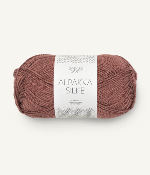 Alpakka/Silke Plommerosa 4043