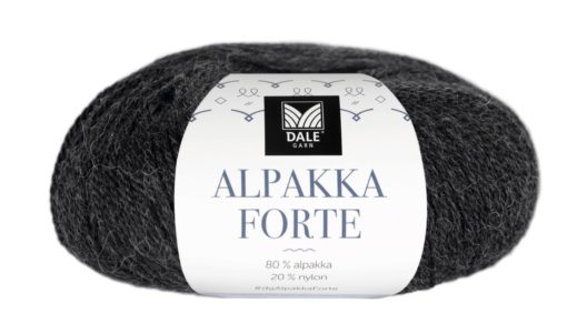 Alpakka Forte - Koks melert 710