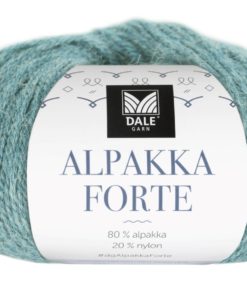 Alpakka Forte - Lys sjøgrønn melert 713