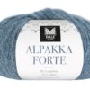 Alpakka Forte - Lys denim melert 714