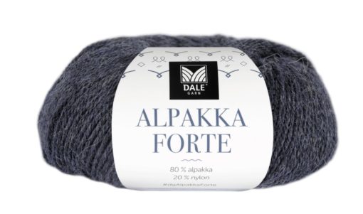 Alpakka Forte - Indigo melert 708