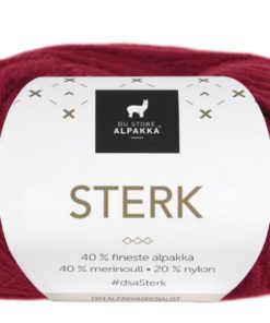 Sterk - Mørk rød 819