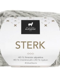 Sterk - Lys grå melert 841