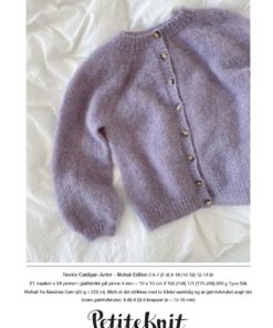 PetiteKnit Novice Cardigan Junior/ Mohair Edition