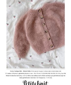 PetiteKnit Novice Cardigan Mini/ Mohair Edition