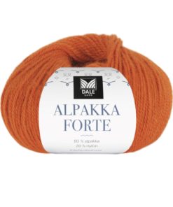 Alpakka Forte - Oransje 740