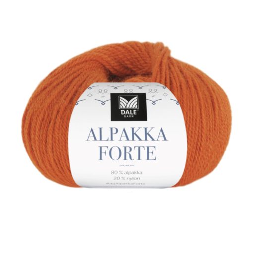 Alpakka Forte - Oransje 740