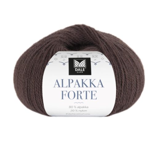 Alpakka Forte - Brun 734