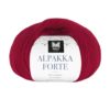 Alpakka Forte - Dyp rød 739