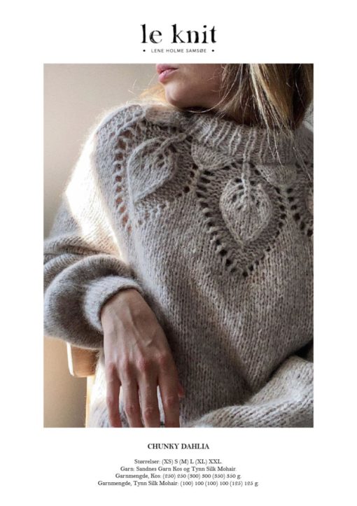 Le Knit Chunky Dahlia Voksen Lene H. Samsøe