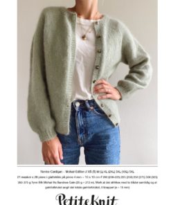 PetiteKnit Novice Cardigan - Mohair Edition