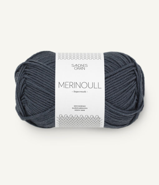 Merinoull Gråblå 6071
