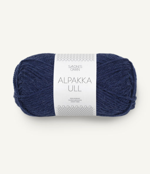 Alpakka Ull Marine 5575