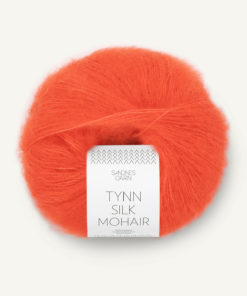 Tynn Silk Mohair Orange 3818