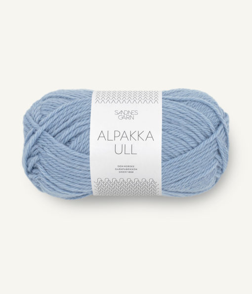 Alpakka Ull blå Hortensia 6032