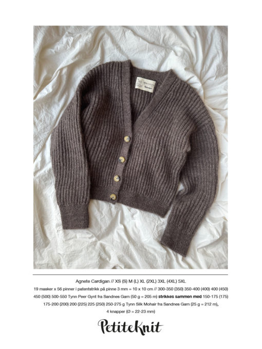 PetiteKnit Agnete Cardigan