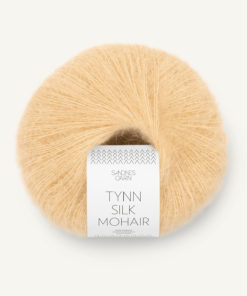 Tynn Silk Mohair Gul Månestein 2122