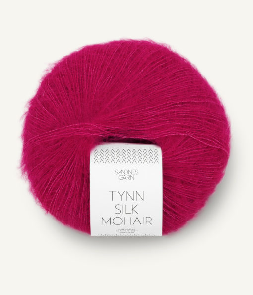 Tynn Silk Mohair Jazzy Pink 4600