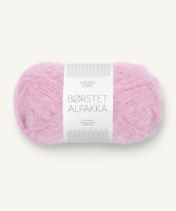 Børstet Alpakka Pink Lilac 4813