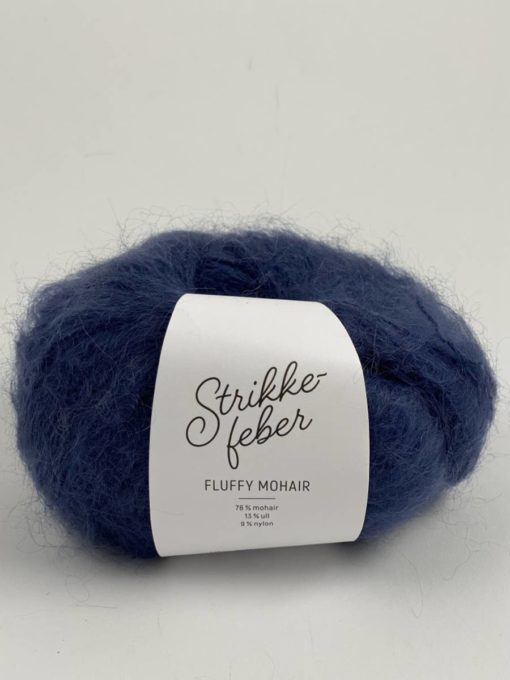 Fluffy Mohair Midnight Blue FM072