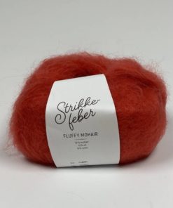 Fluffy Mohair Blodappelsin FM090