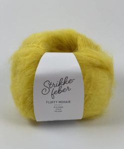 Fluffy Mohair Neon Gul FM803