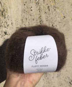 Fluffy Mohair Sjokolade FM916