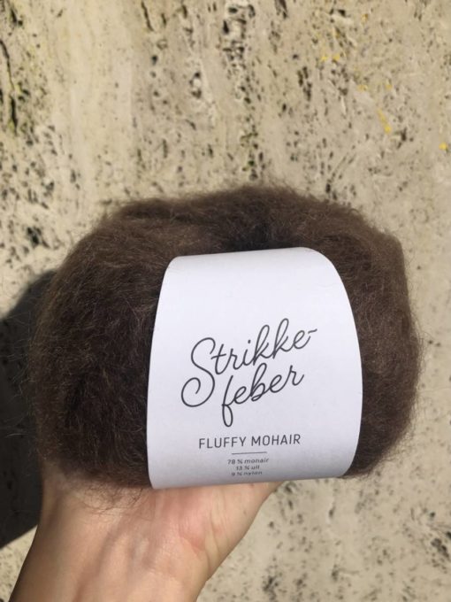 Fluffy Mohair Sjokolade FM916