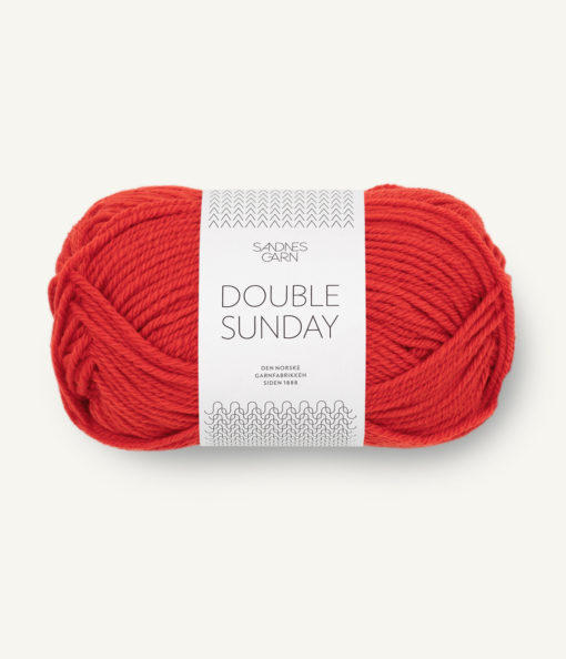 Double Sunday  Scarlet Red 4018