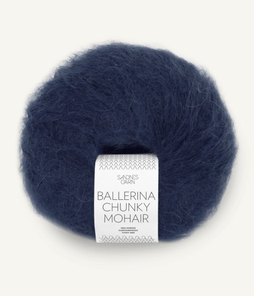 Ballerina Chunky Mohair Dyp Marine 5581