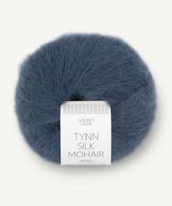 Tynn Silk Mohair Dyp Blå 6081