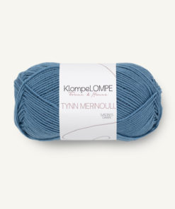 KlompeLOMPE Tynn Merinoull Jeansblå 6033