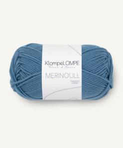 KlompeLOMPE Merinoull Jeansblå 6033